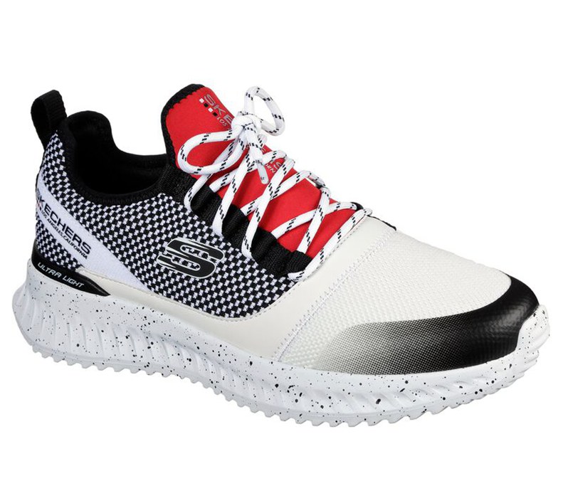 Skechers Matera 2.0 - Belloq - Mens Sneakers White/Black [AU-QE0773]